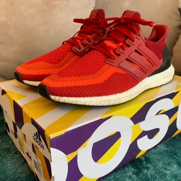 ultra boost red gradient